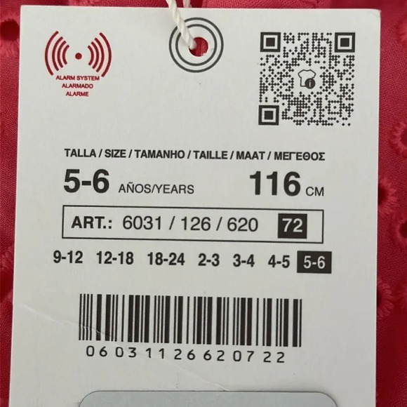 ZARA Kids | Pink | EMBROIDERED ROMPER - Picture 8 of 9